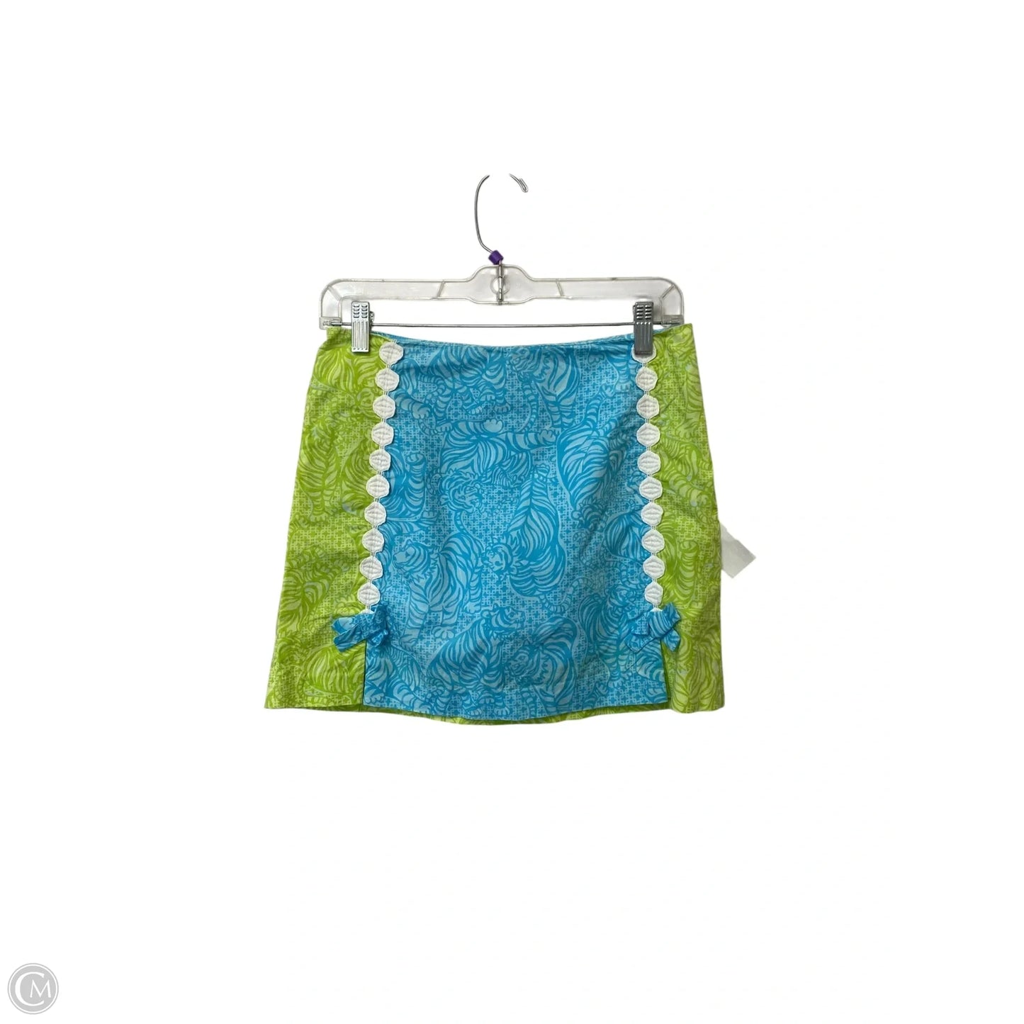 Skort Designer By Lilly Pulitzer In Blue, Size: 0