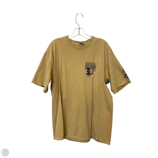 Top Short Sleeve By Cme In Nautical Print, Size: L