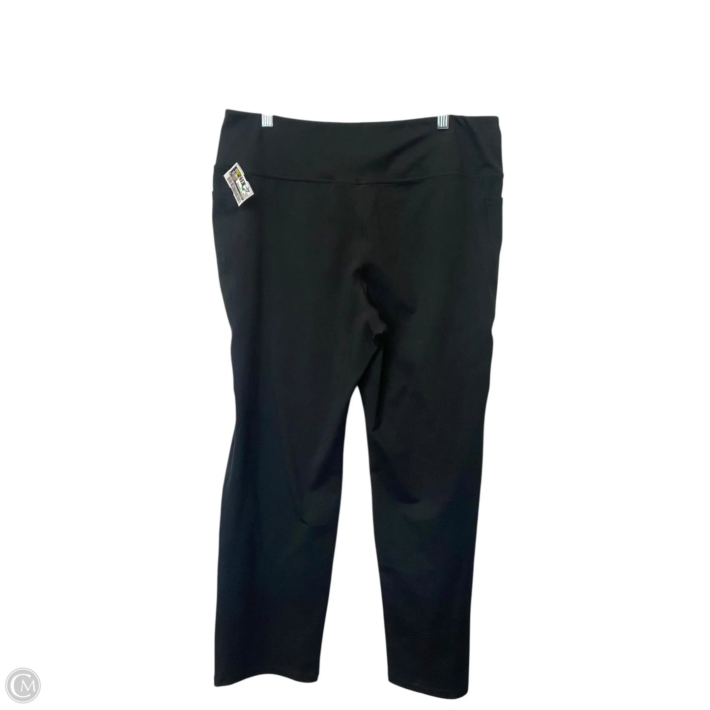 Athletic Leggings By Avia In Black, Size: 3x