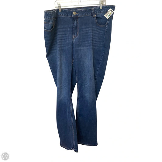 Capris By Style And Company In Blue Denim, Size: 18