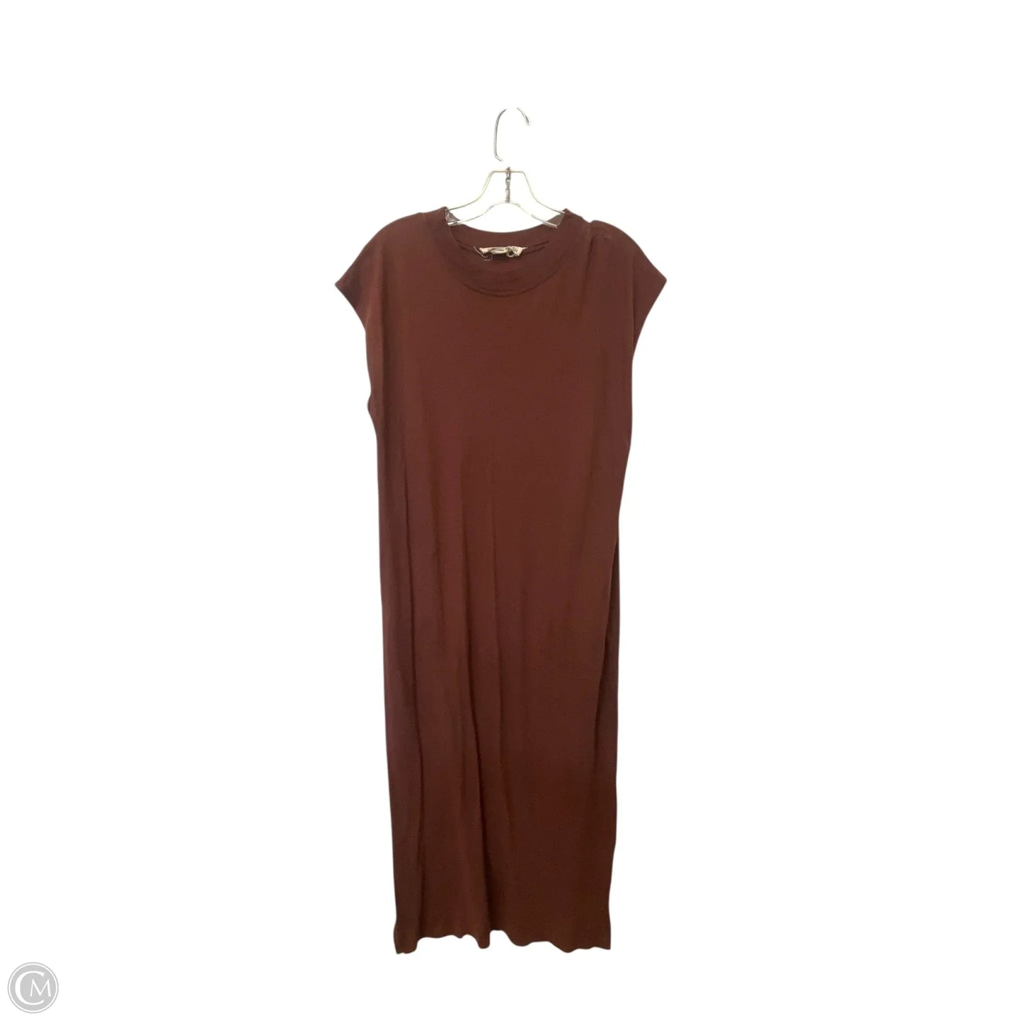 Dress Casual Maxi By Free People In Brown, Size: M