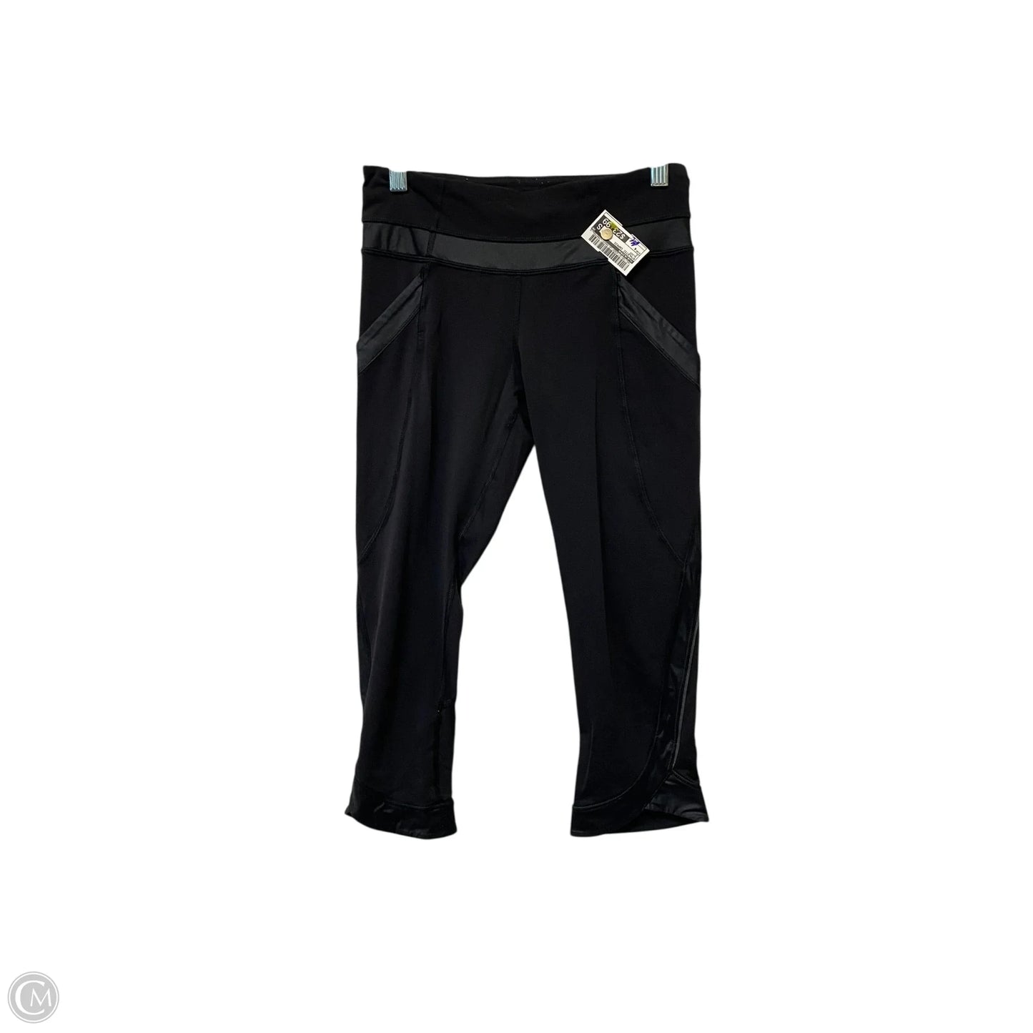 Athletic Capris By Lululemon In Black, Size: 4