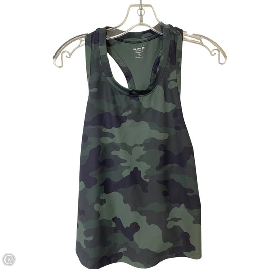 Athletic Tank Top By Old Navy In Camouflage Print, Size: Xl