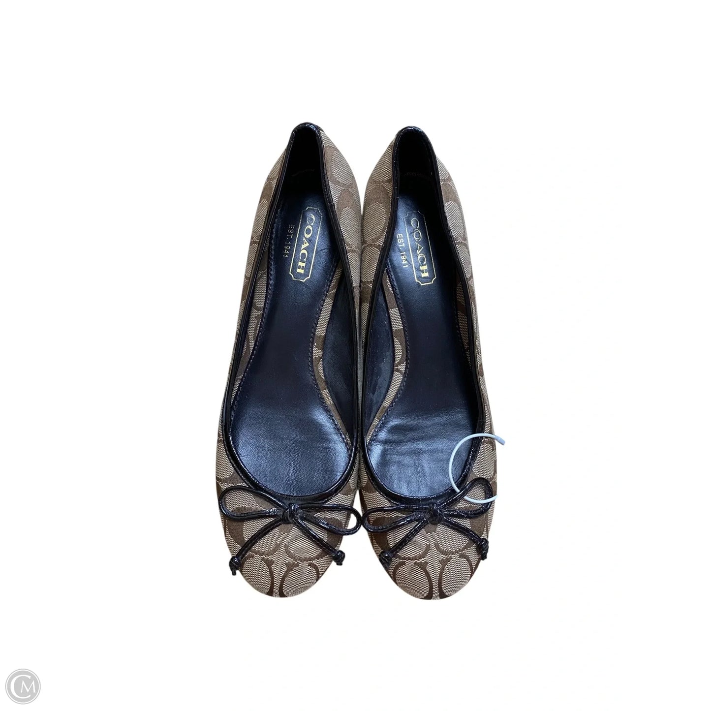 Shoes Designer By Coach In Tan, Size: 9