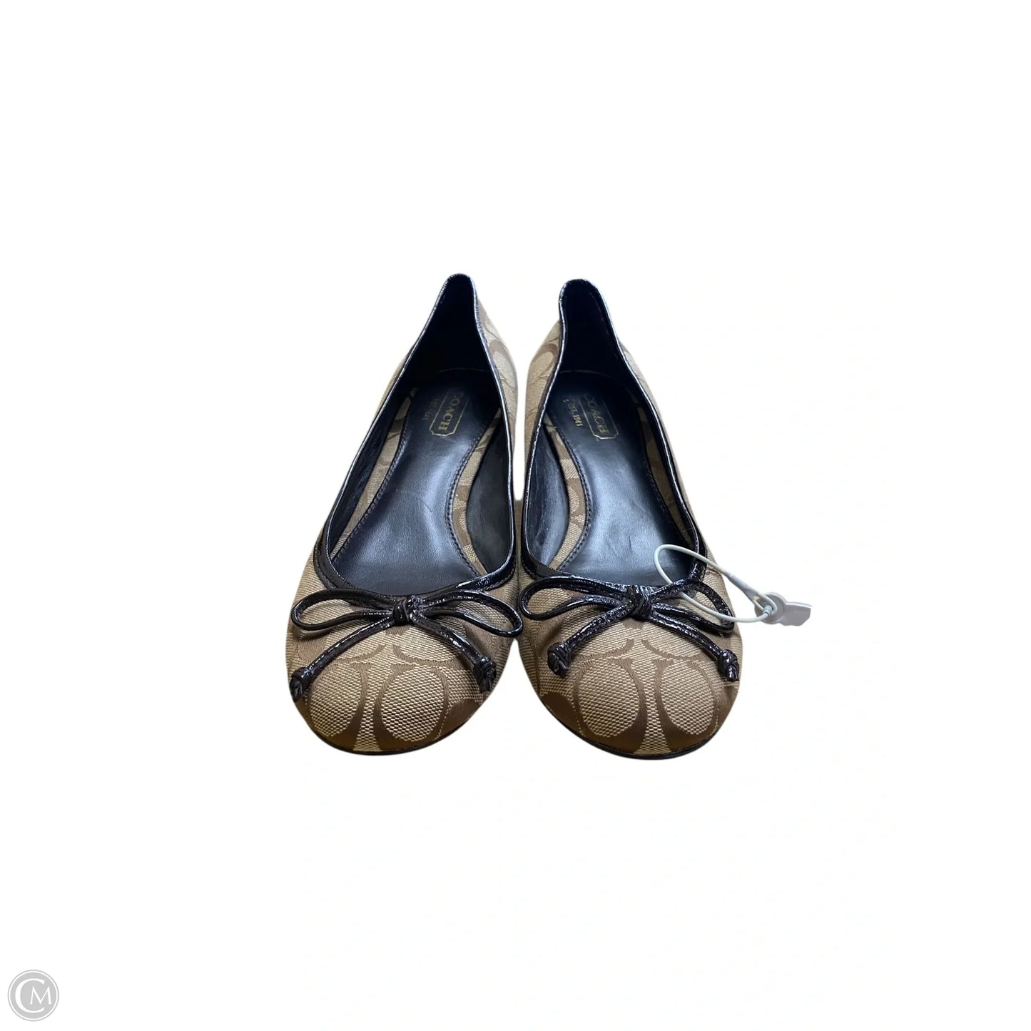 Shoes Designer By Coach In Tan, Size: 9