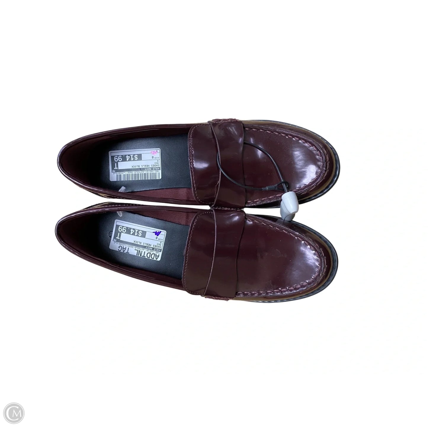 Shoes Heels Block By Old Navy In Red, Size: 8