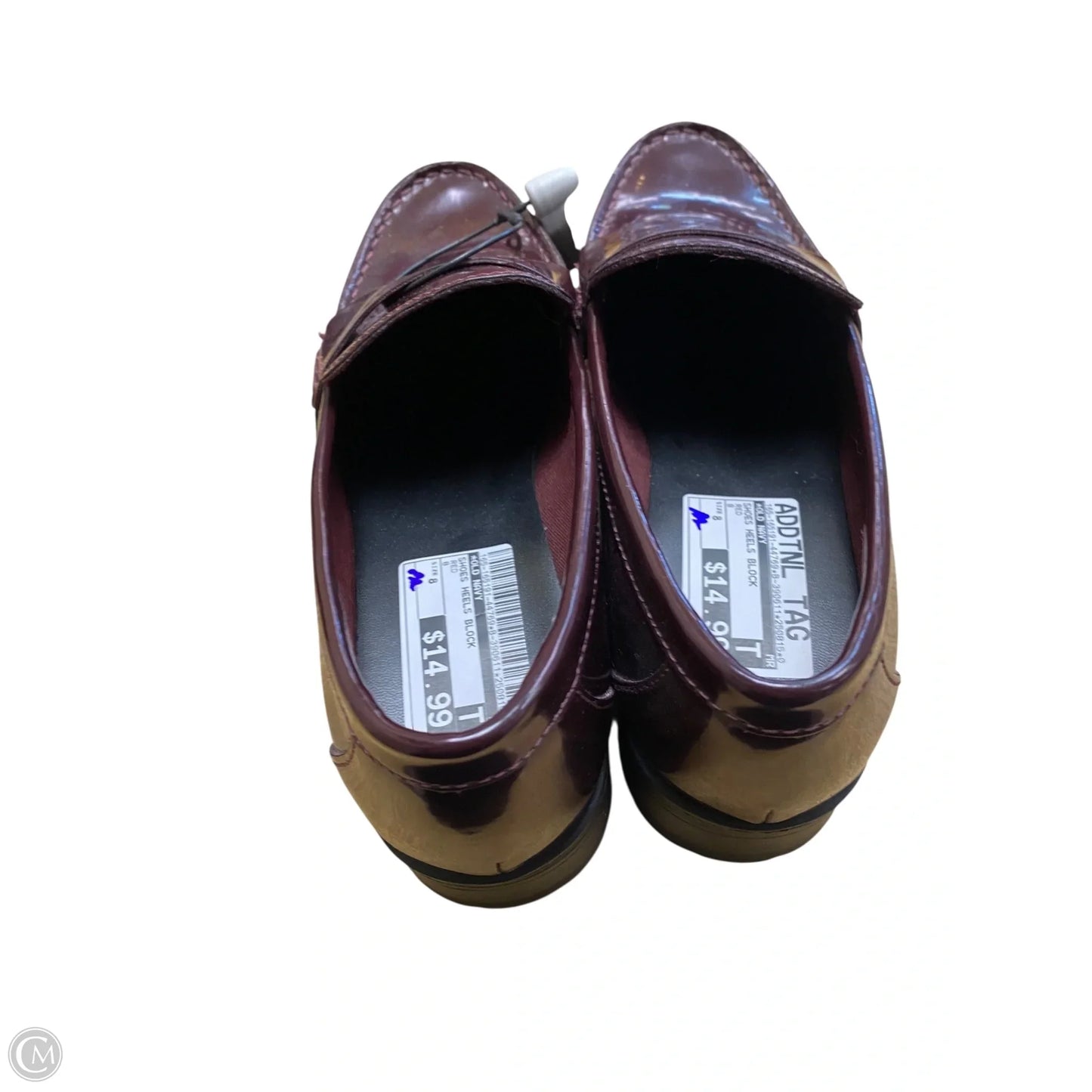 Shoes Heels Block By Old Navy In Red, Size: 8