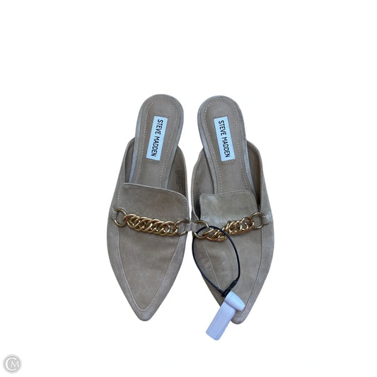 Shoes Flats By Steve Madden In Tan, Size: 7