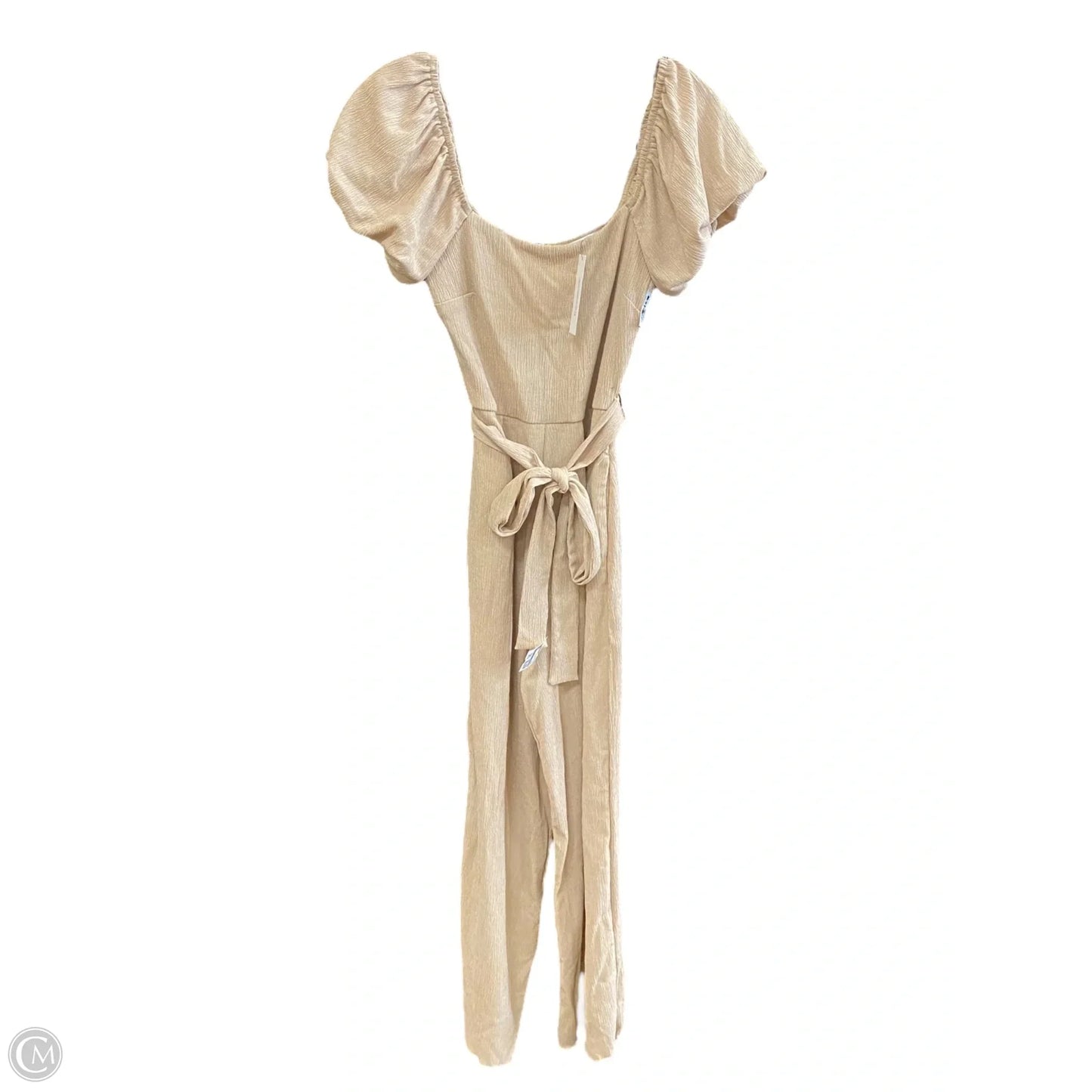 Jumpsuit By Francesca's In Tan, Size: Xs