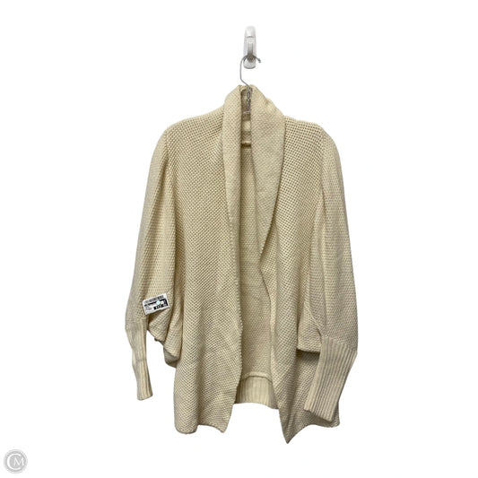 Sweater Cardigan By Cme In Cream, Size: Osfm