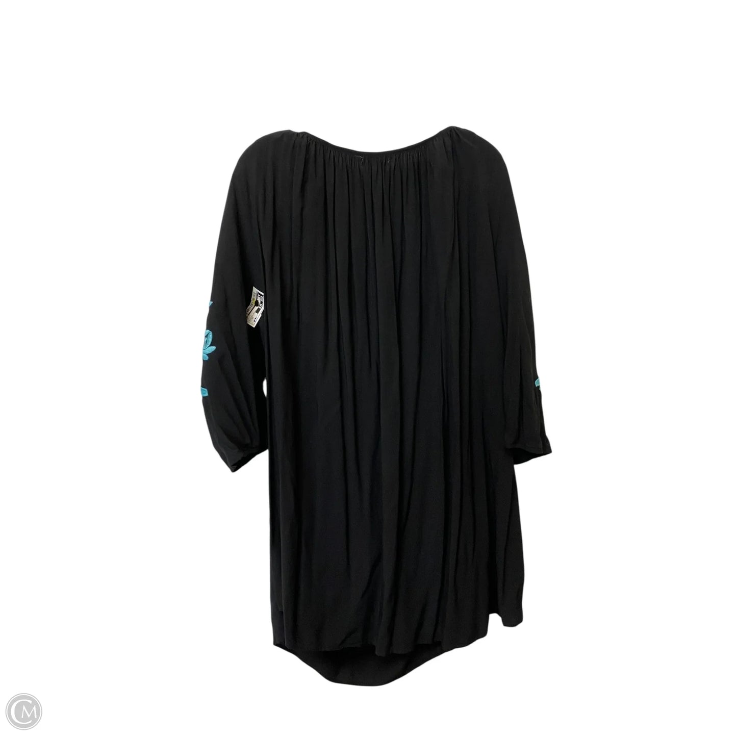 Top Short Sleeve By Cme In Black, Size: 3x