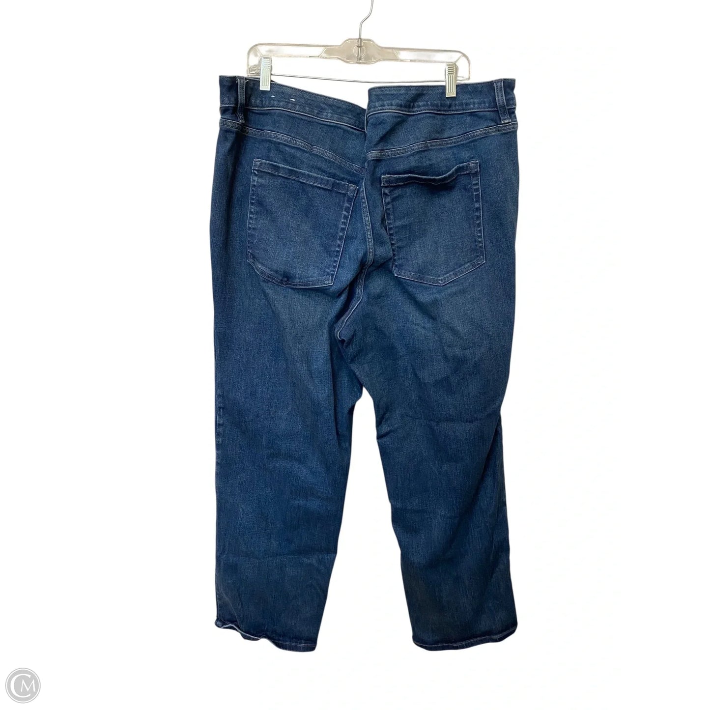 Jeans Straight By Lane Bryant In Blue Denim, Size: 22