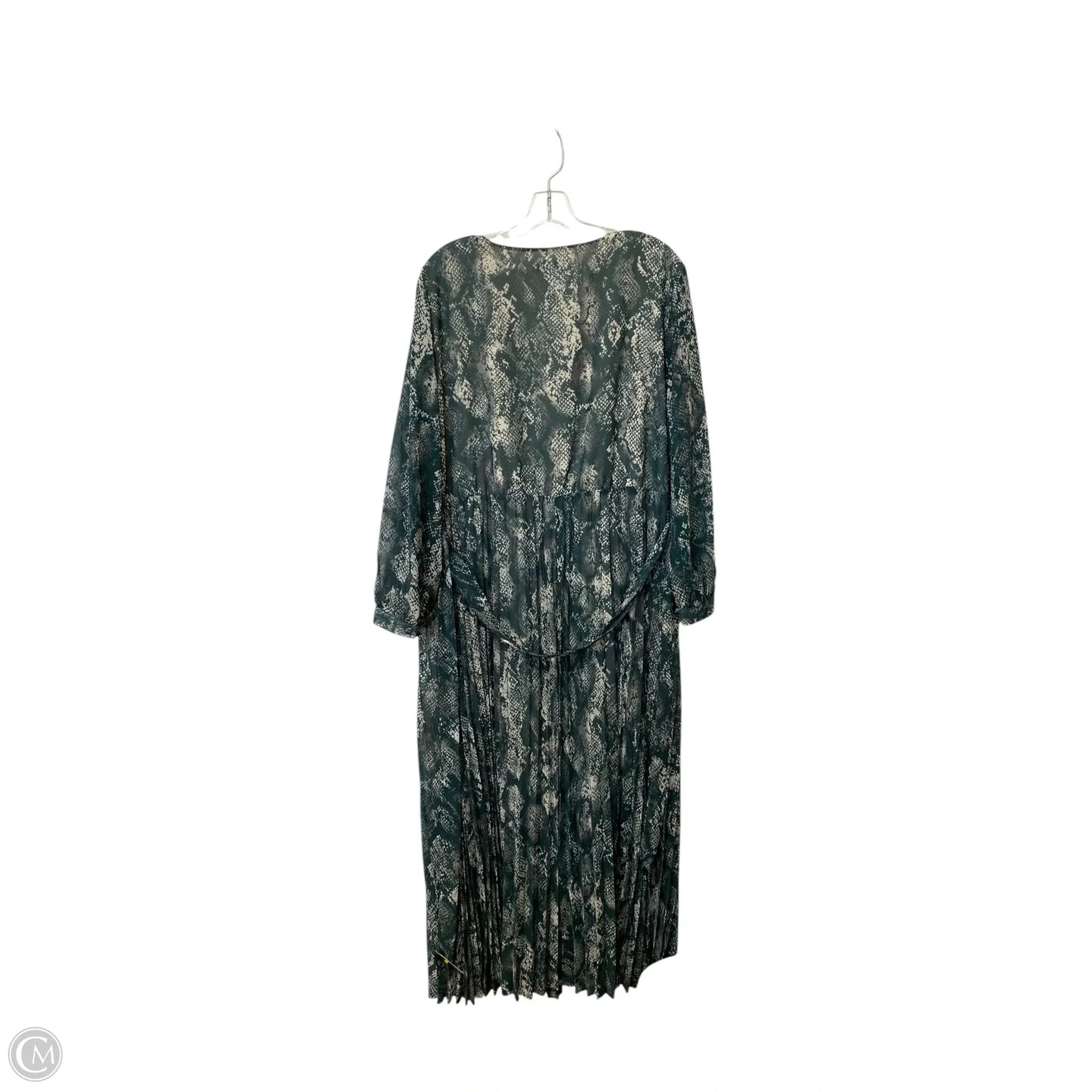 Dress Casual Maxi By Ava & Viv In Green, Size: 1x