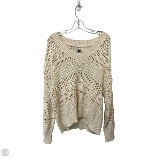Sweater By Universal Thread In Cream, Size: Xxl