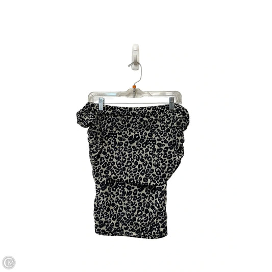 Top Sleeveless By Maeve In Animal Print, Size: M