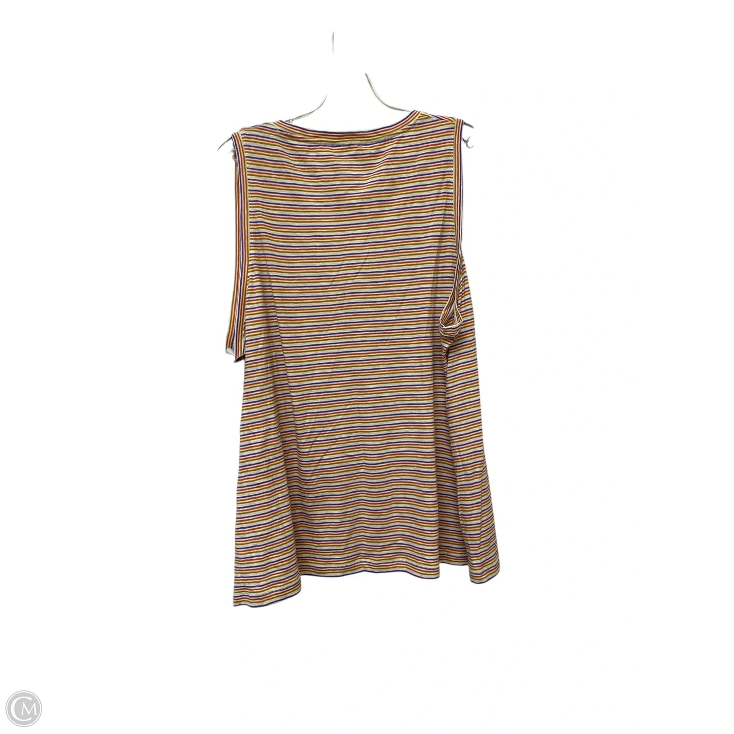 Tank Top By Madewell In Striped Pattern, Size: Xxl