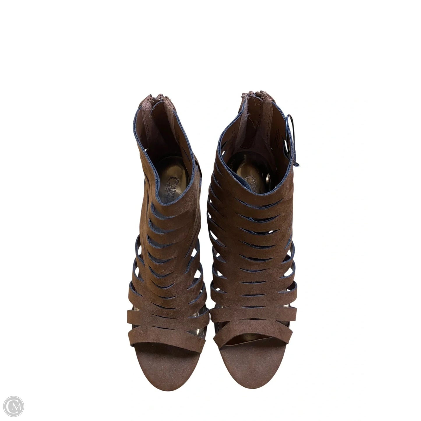 Shoes Heels Block By Carlos By Carlos Santana In Brown, Size: 8.5
