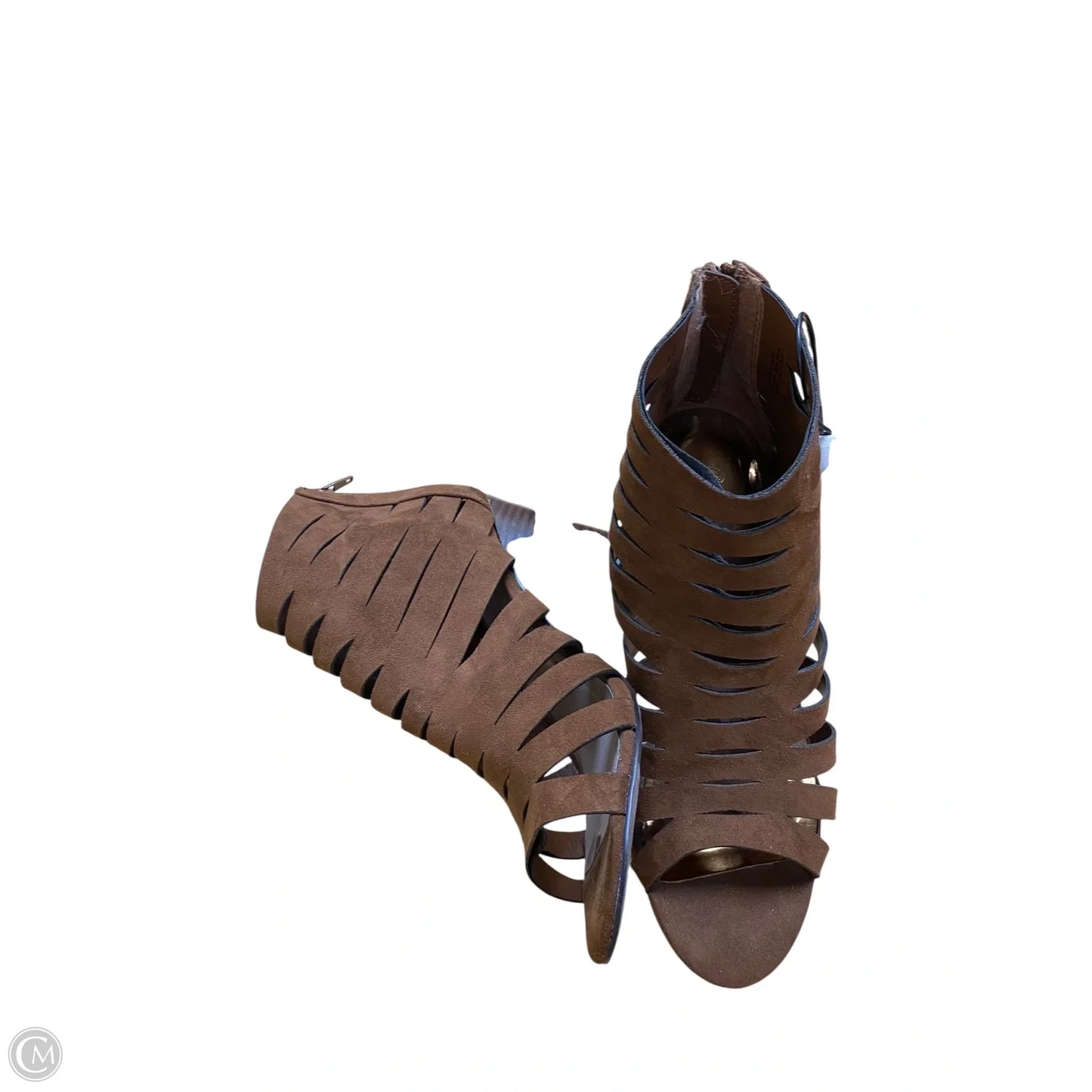 Shoes Heels Block By Carlos By Carlos Santana In Brown, Size: 8.5