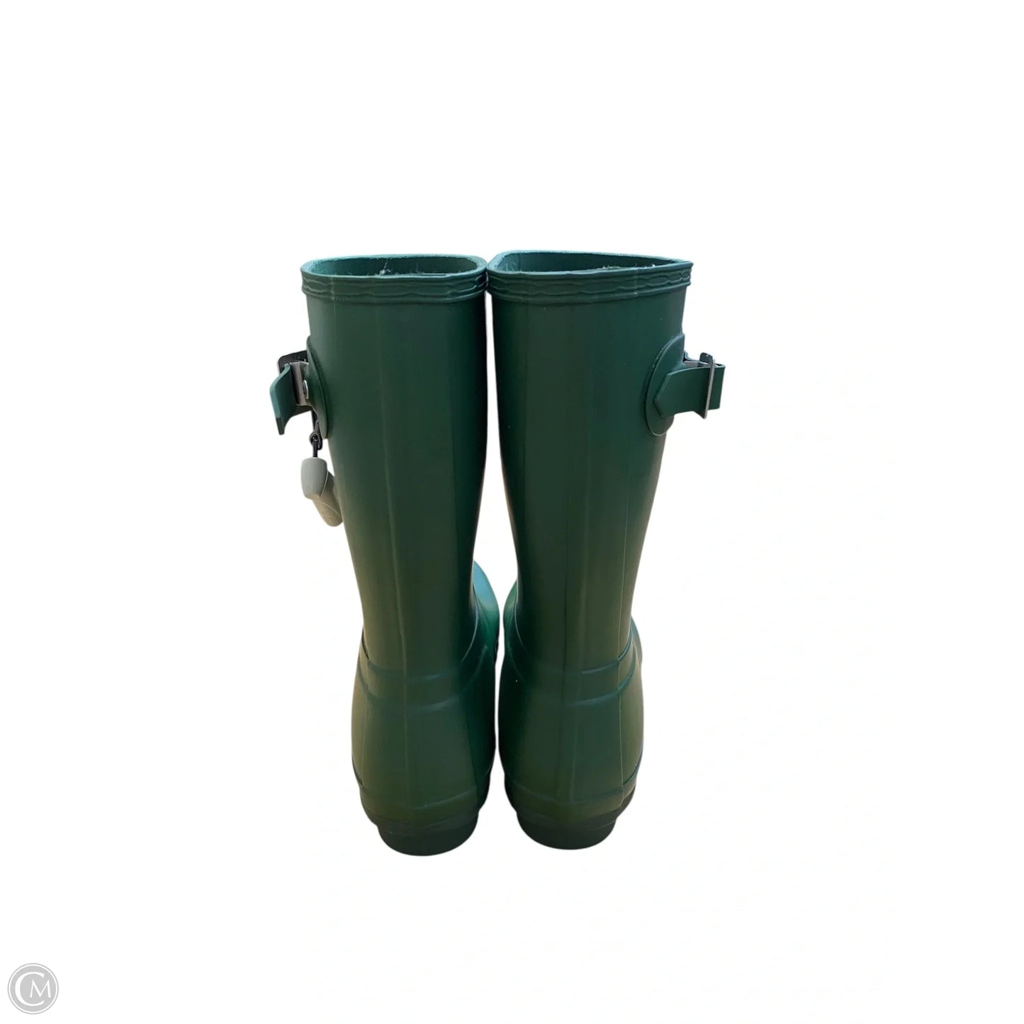 Boots Rain By Hunter In Green, Size: 8