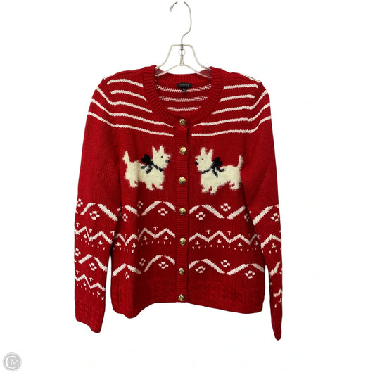 Cardigan By Talbots In Red, Size: M