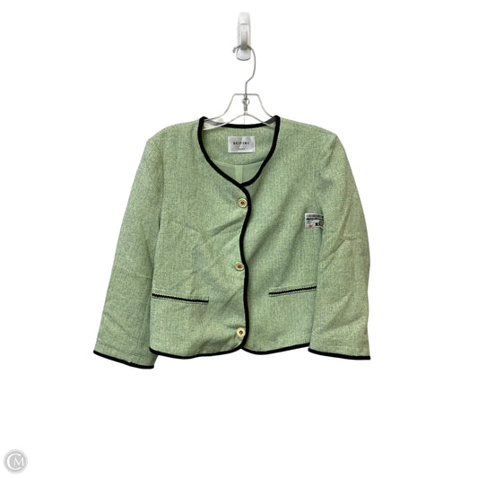 Cardigan By Clothes Mentor In Green, Size: S