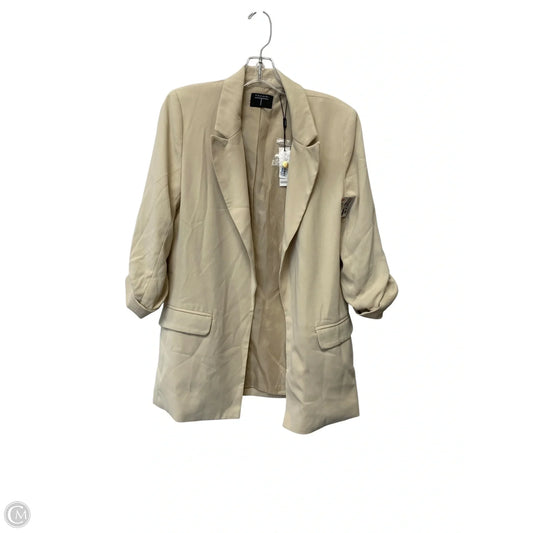 Blazer By T Tahari In Tan, Size: S