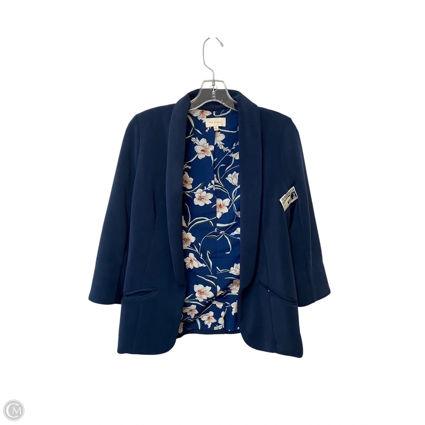 Blazer By Skies Are Blue In Blue, Size: S