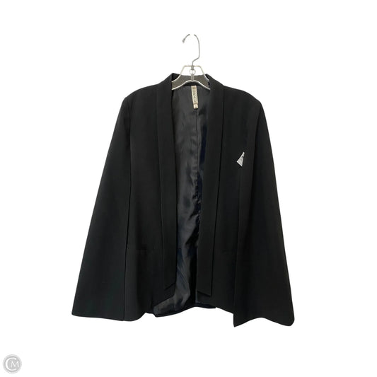 Blazer By Clothes Mentor In Black, Size: L
