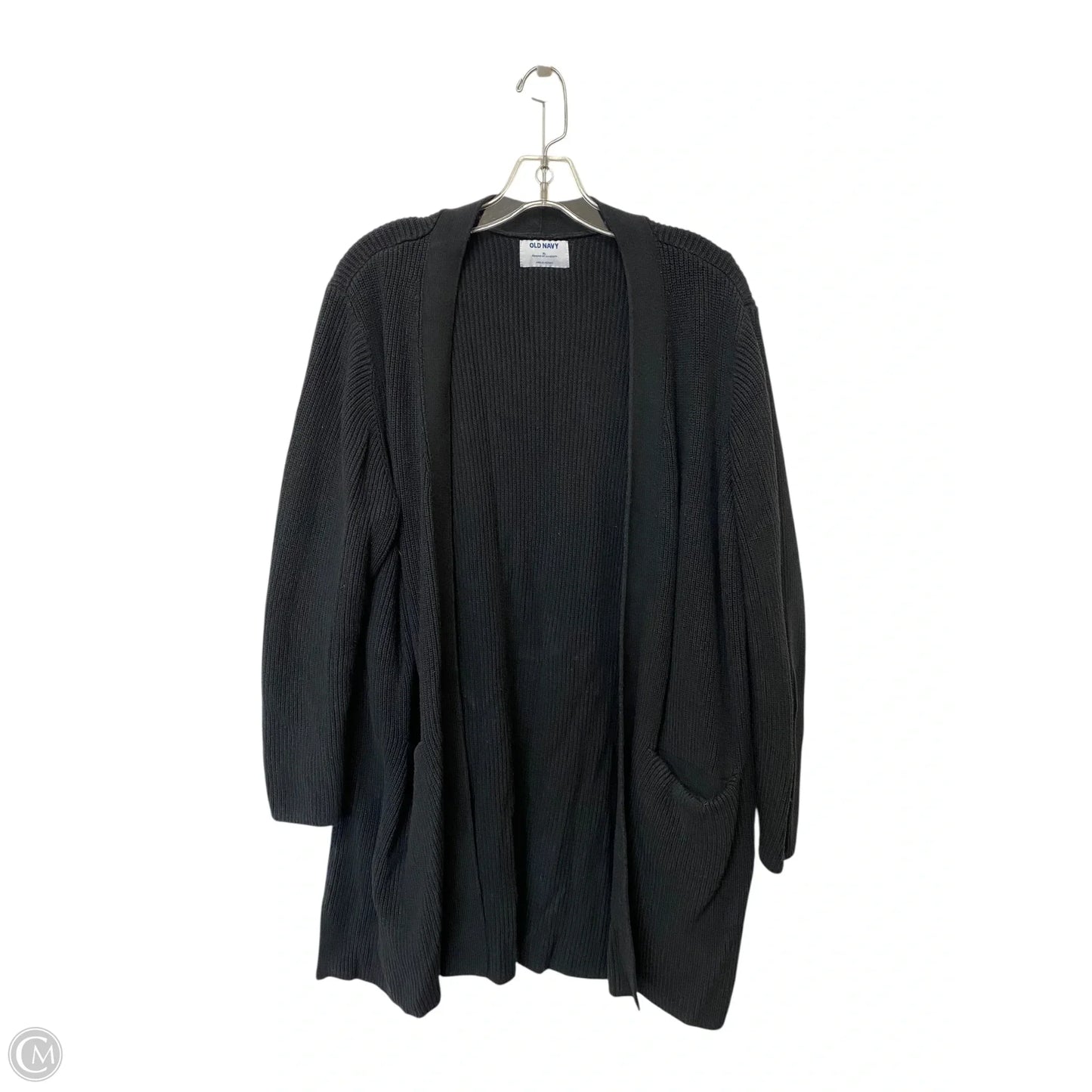 Sweater Cardigan By Old Navy In Black, Size: Xl