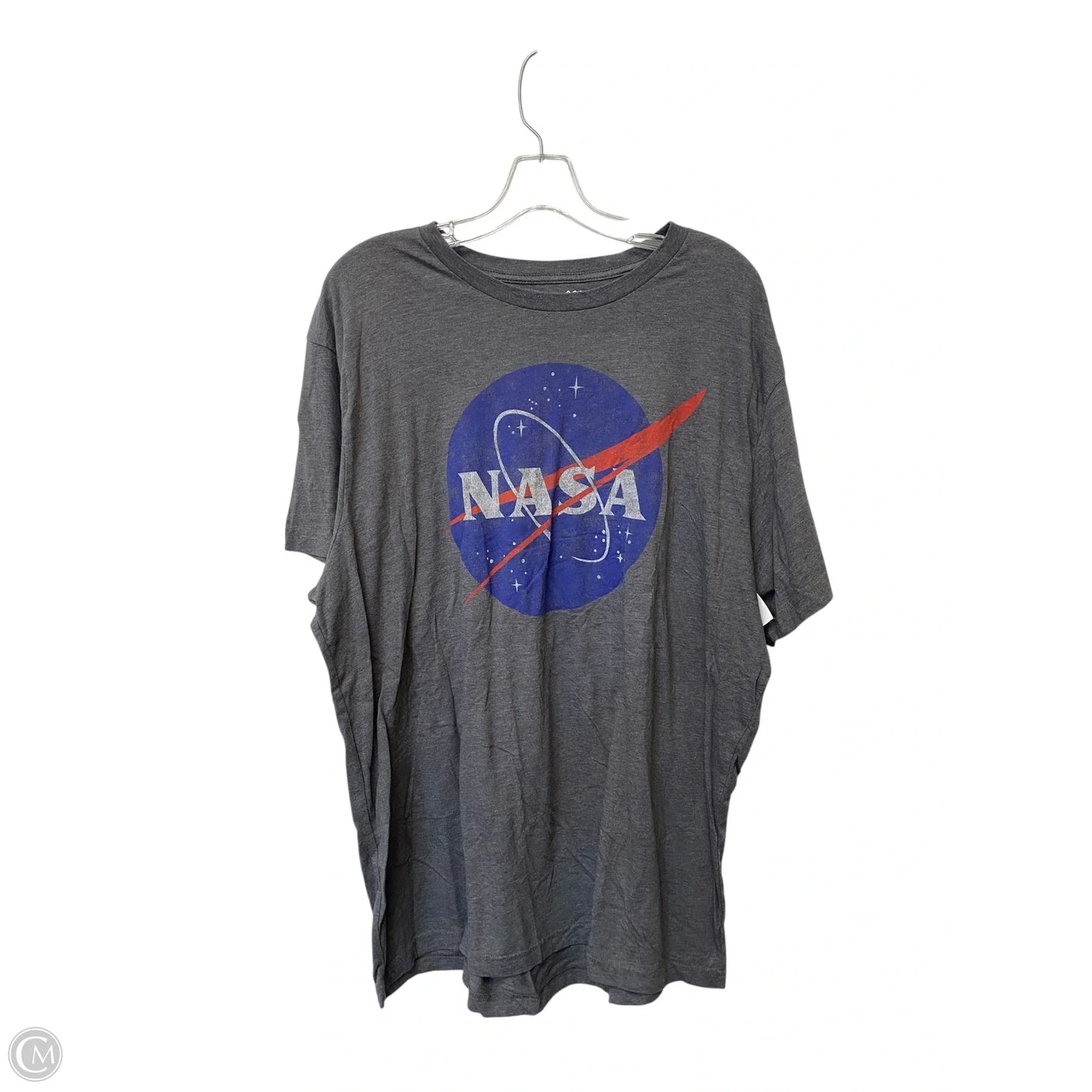 Top Short Sleeve Basic By Old Navy In Grey, Size: Xxl