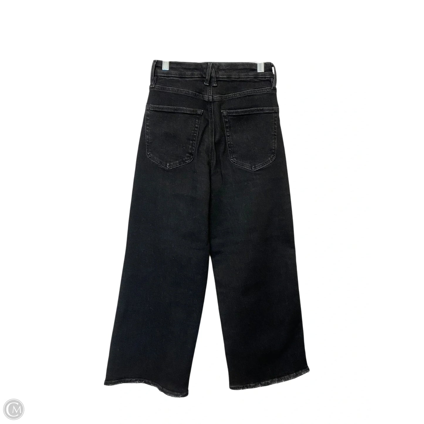 Pants Wide Leg By Good American In Black, Size: 4