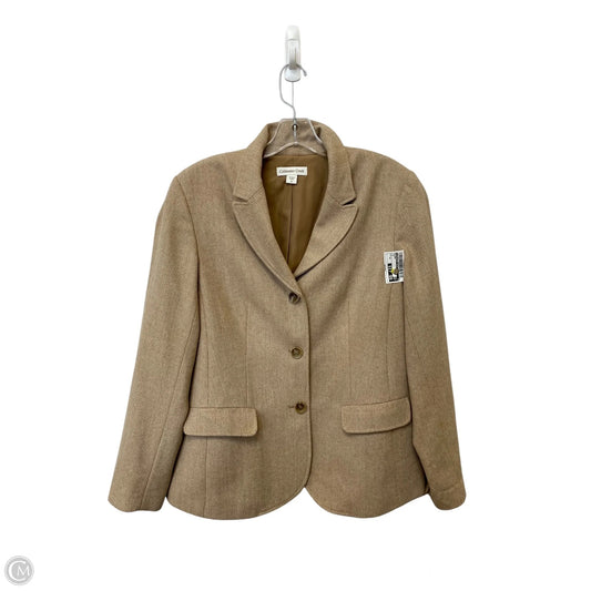 Blazer By Coldwater Creek In Tan, Size: 12
