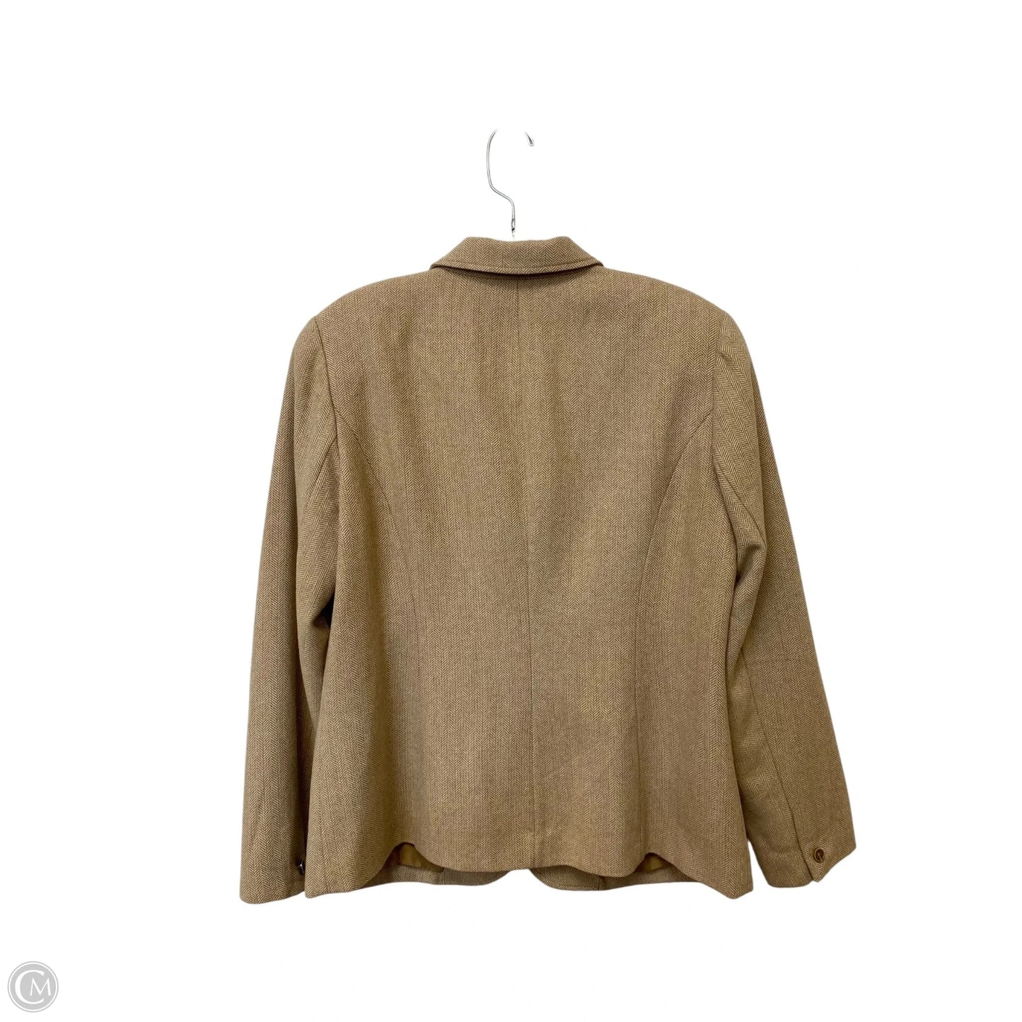 Blazer By Coldwater Creek In Tan, Size: 12