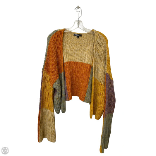 Sweater Cardigan By Shein In Multi-colored, Size: L