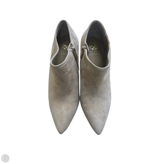 Boots Ankle Heels By Vince Camuto In Tan, Size: 7