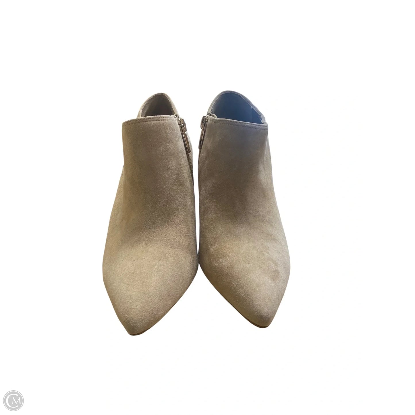 Boots Ankle Heels By Vince Camuto In Tan, Size: 7