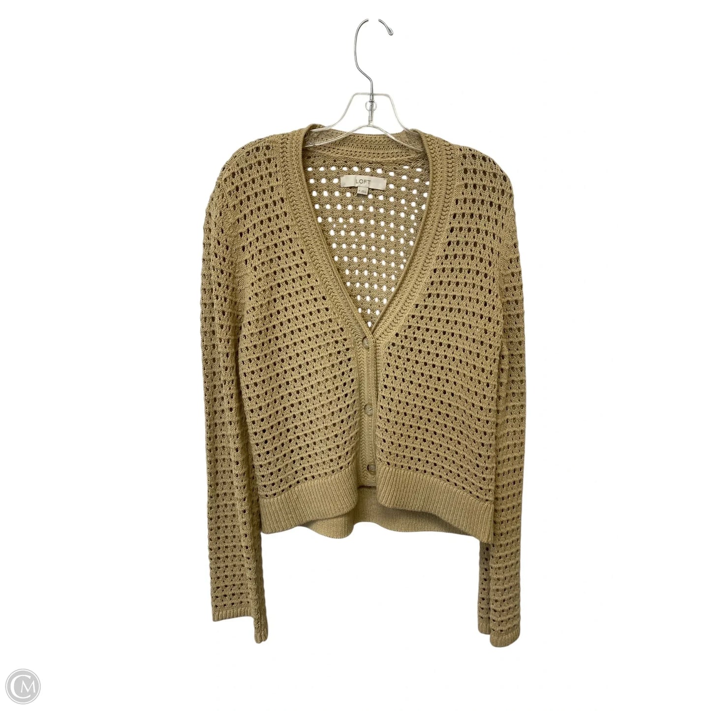 Cardigan By Loft In Tan, Size: M