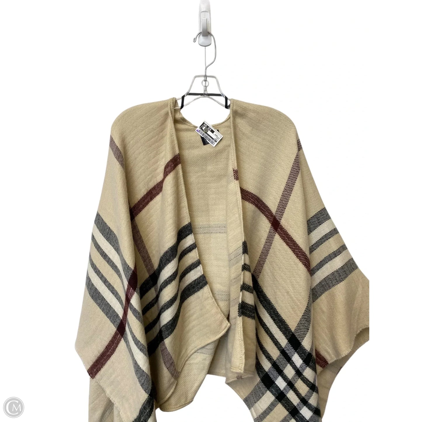 Shawl By Cme In Tan, Size: Osfm