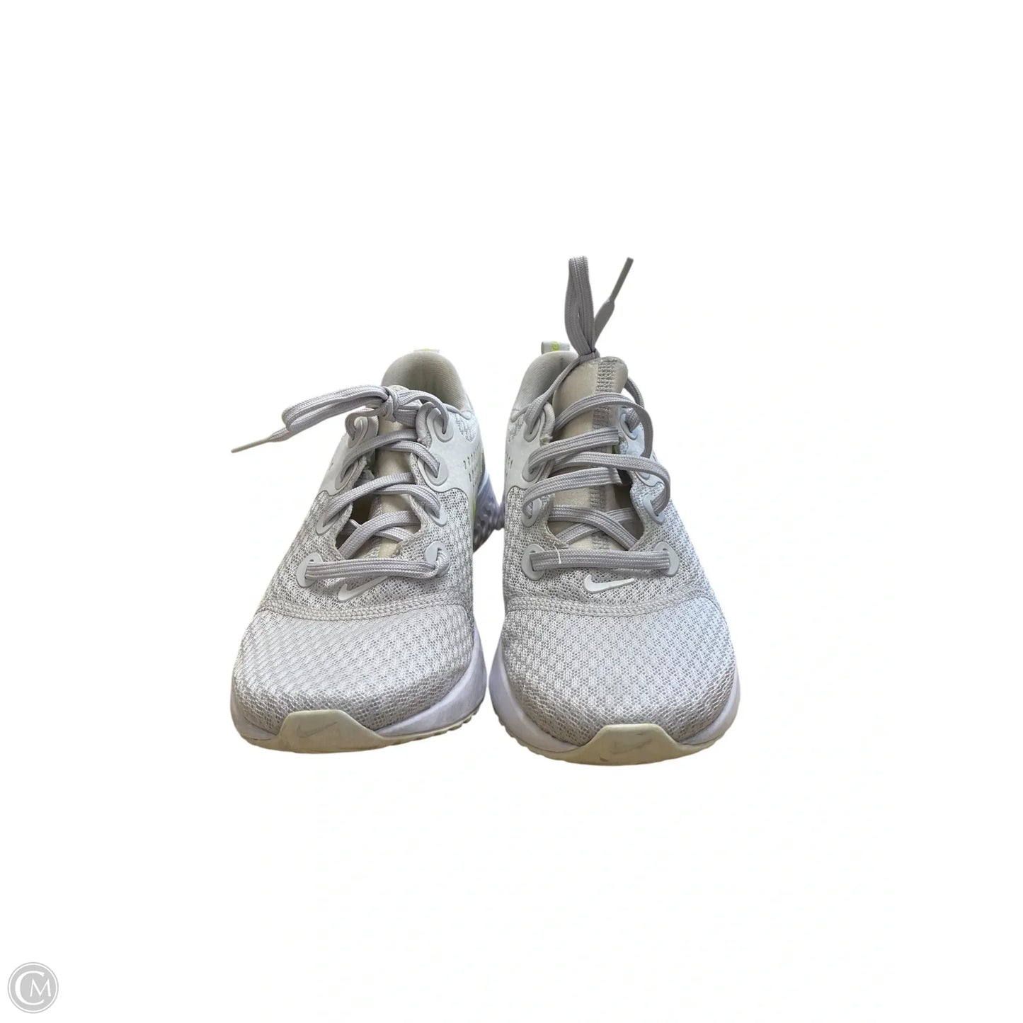 Shoes Flats By Nike In Grey, Size: 8