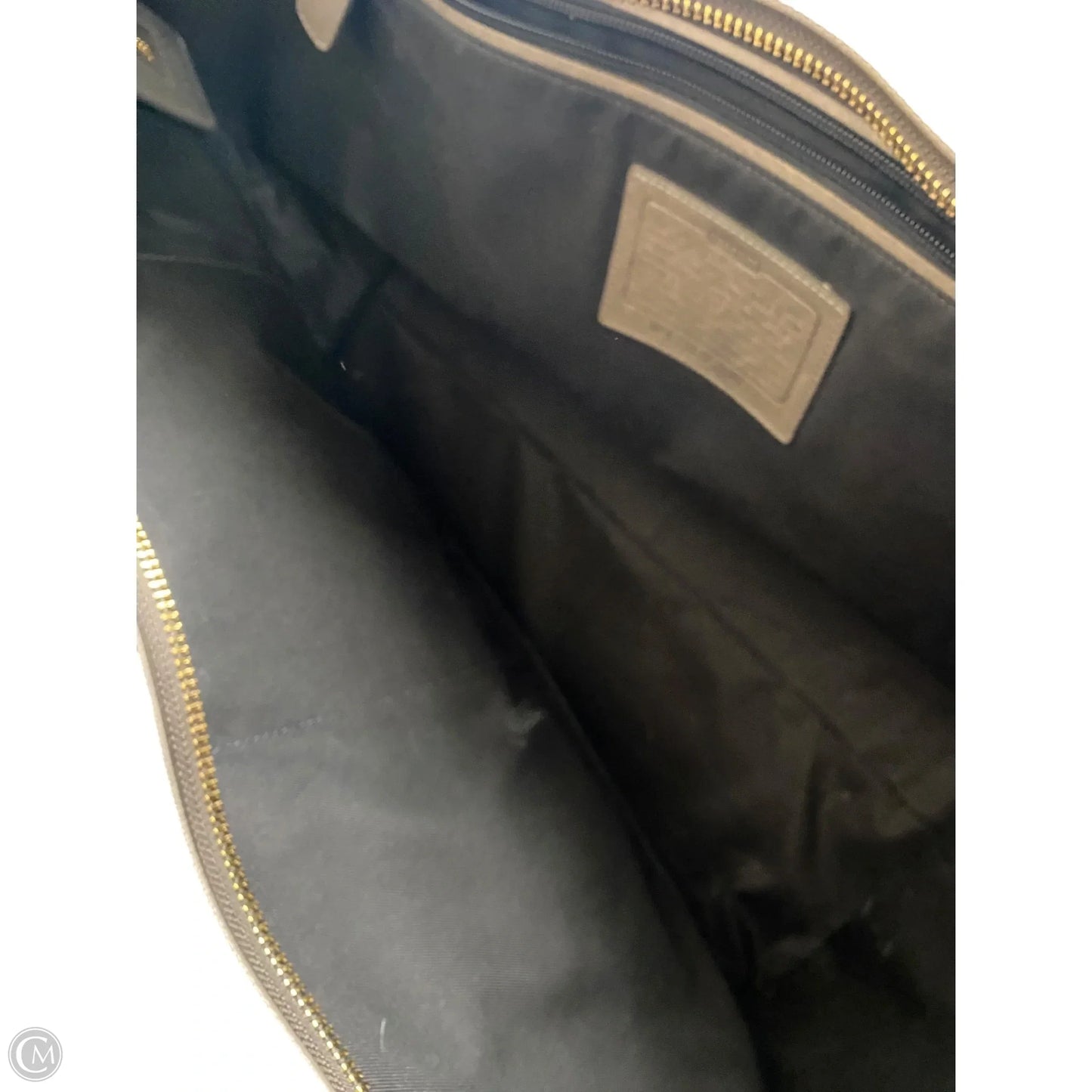 Handbag Designer By Coach, Size: Large