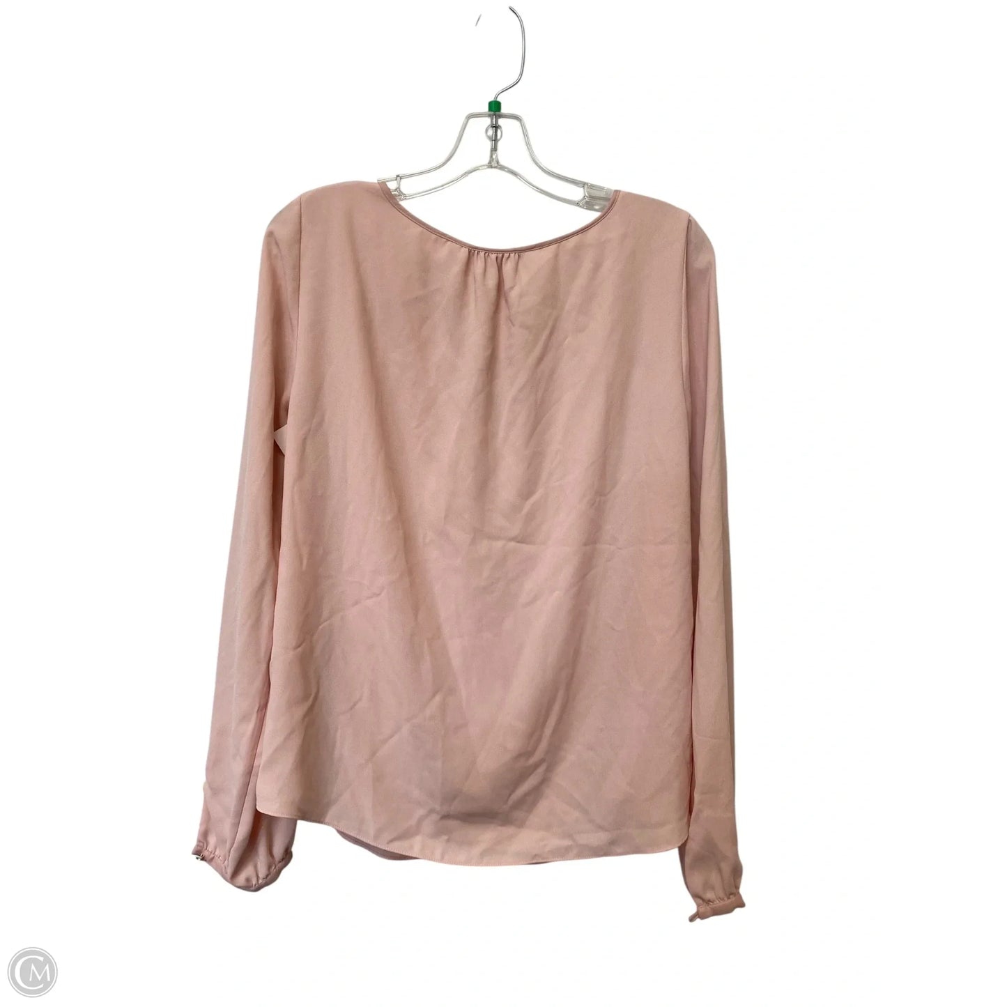 Top Long Sleeve By White House Black Market In Pink, Size: 10