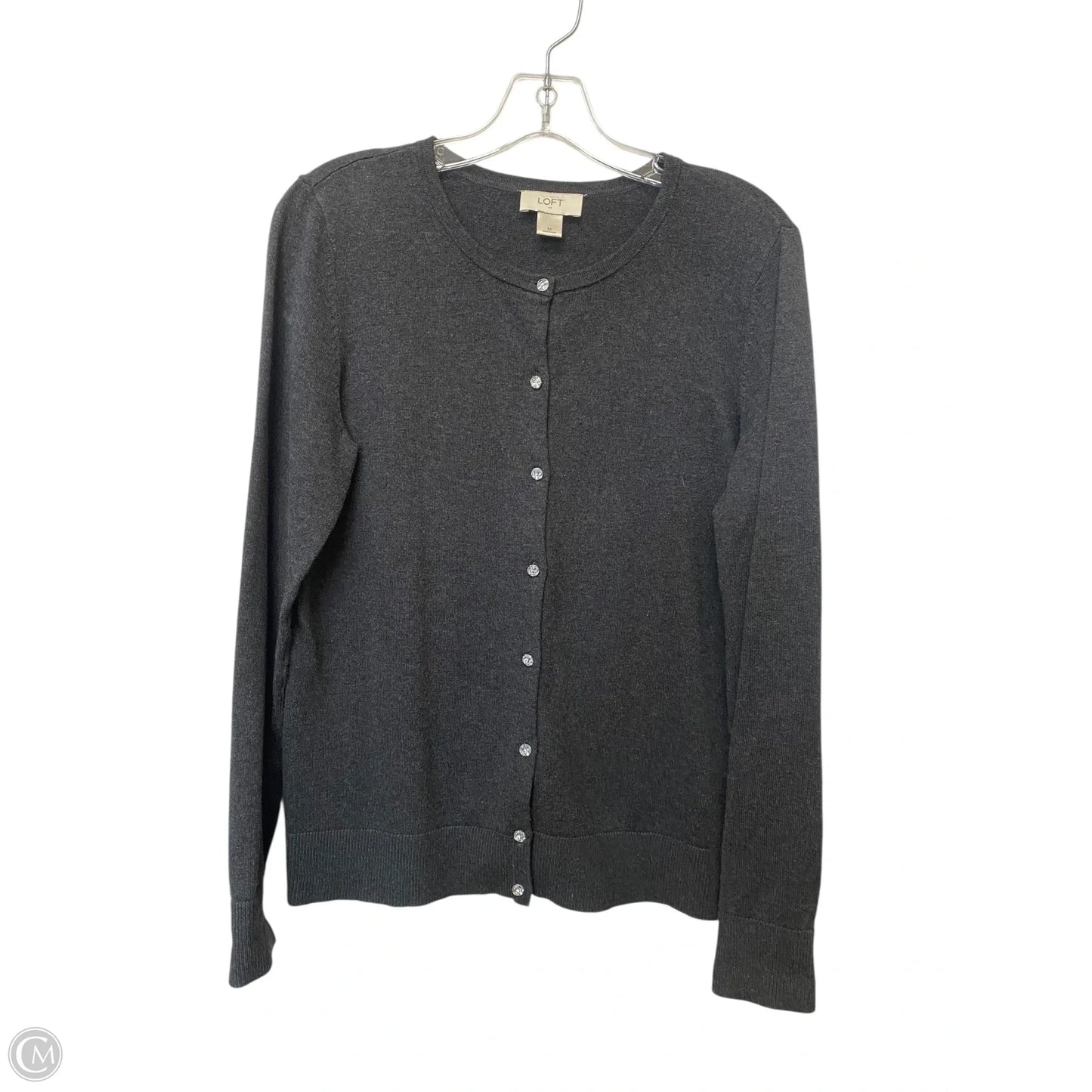 Cardigan By Loft In Grey, Size: M