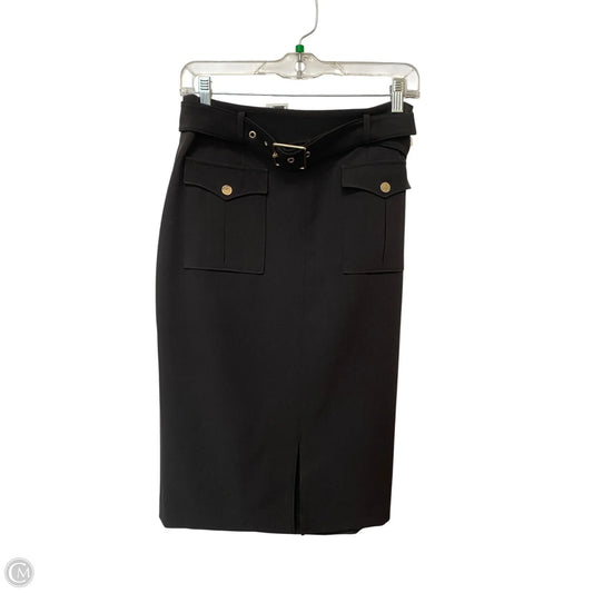 Skirt Midi By White House Black Market In Black, Size: 4