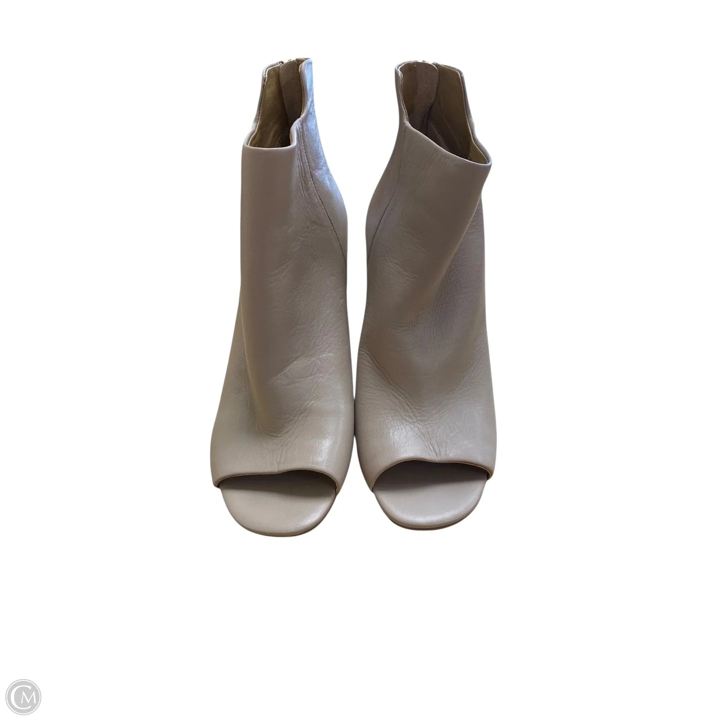 Shoes Heels Block By Calvin Klein In Tan, Size: 9