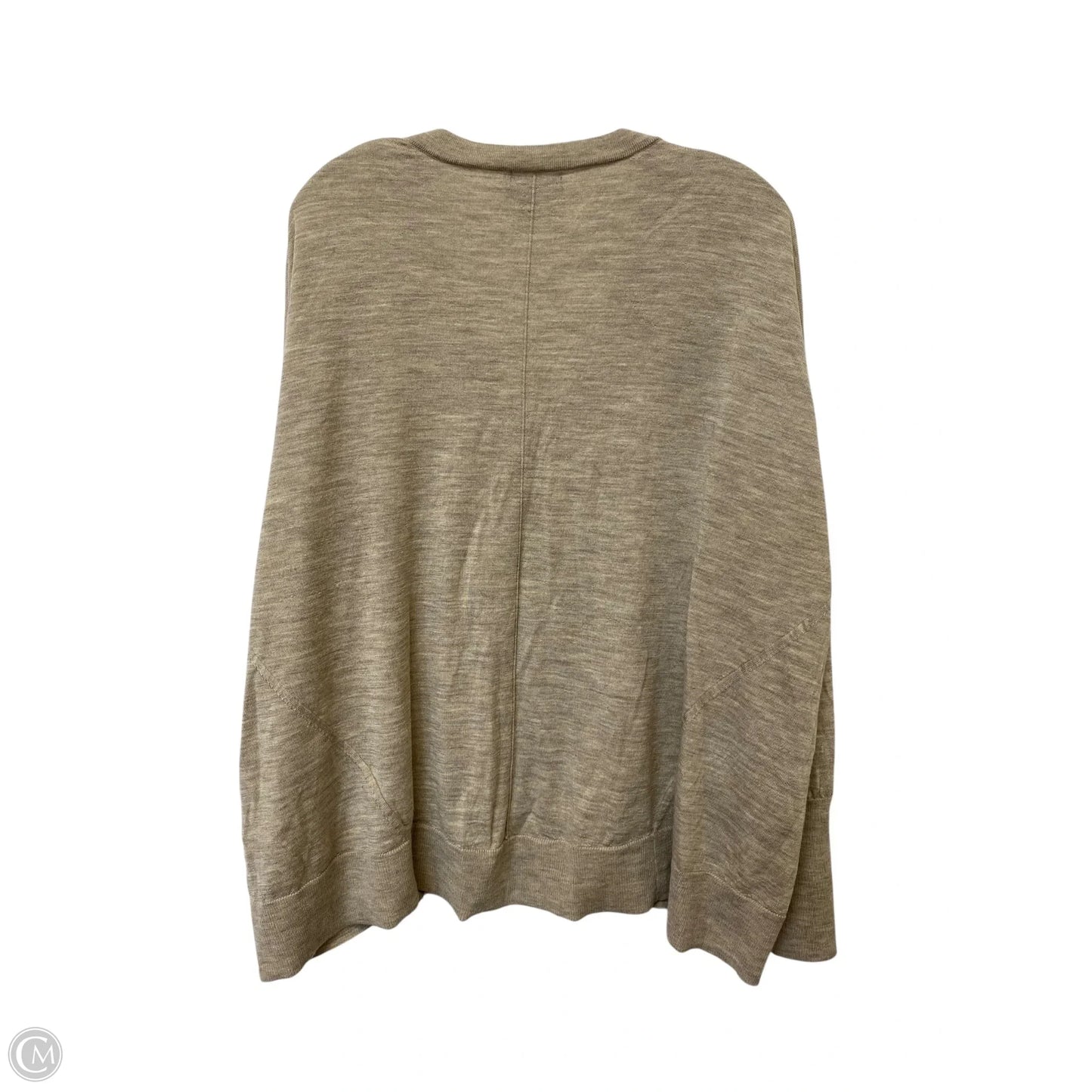 Top Long Sleeve By Banana Republic In Brown, Size: Xxl