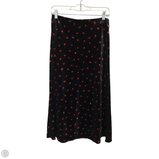 Skirt Maxi By Loft In Black, Size: Xs