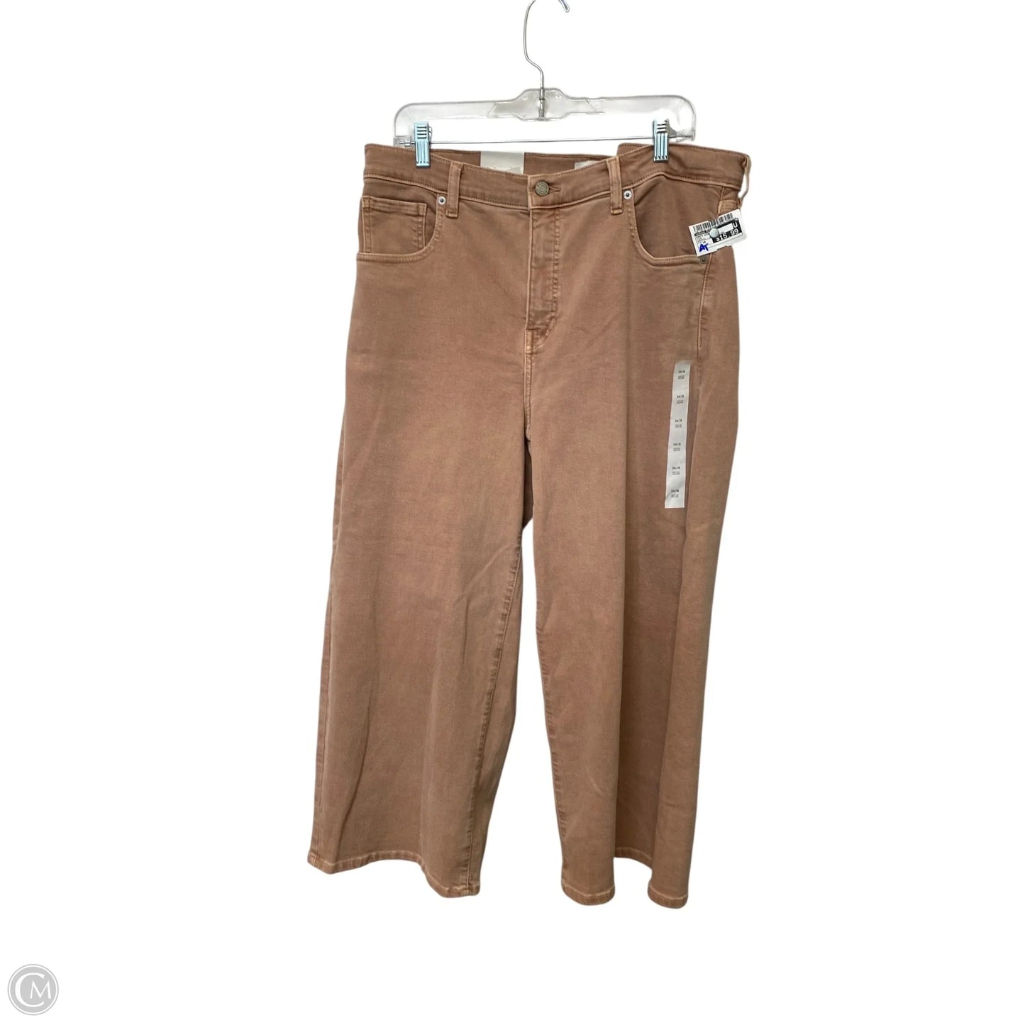 Pants Wide Leg By Banana Republic In Pink, Size: 18
