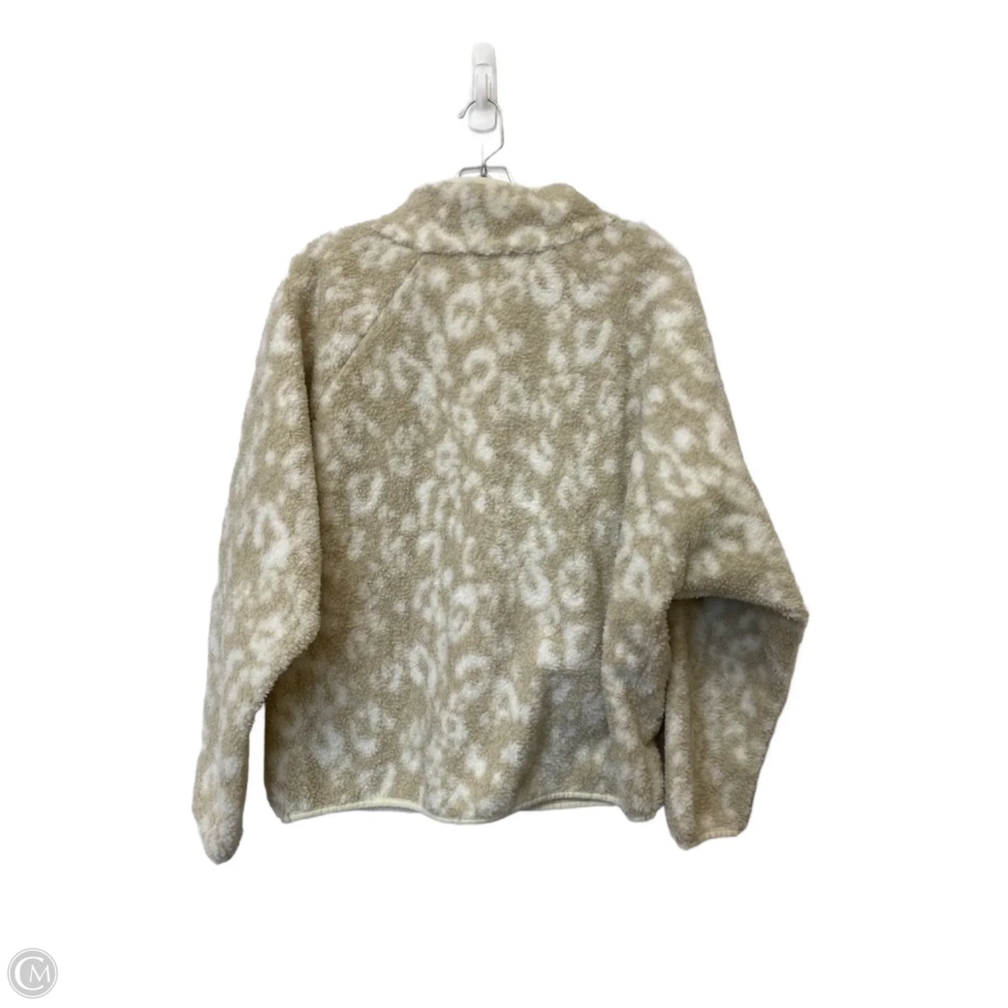 Athletic Jacket By All In Motion In Tan, Size: M