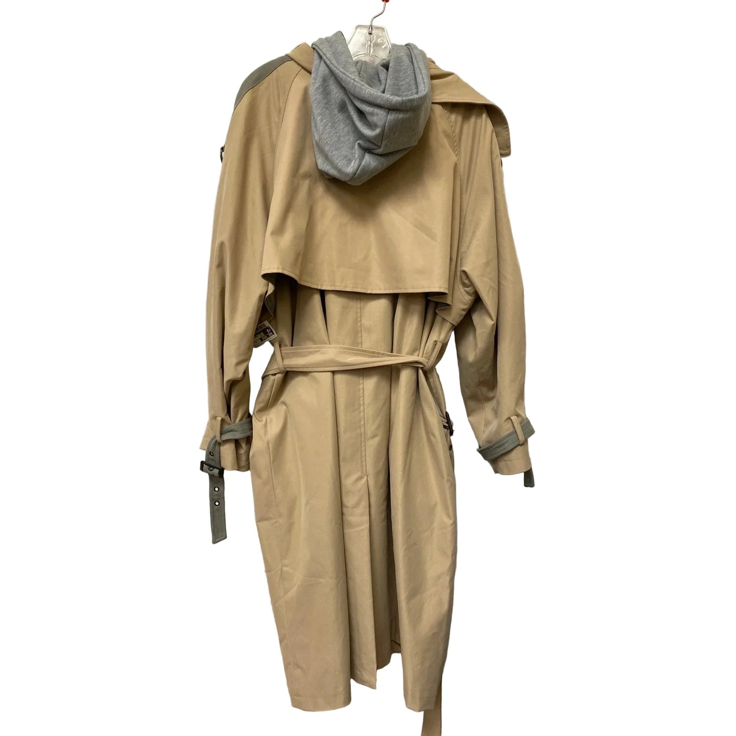 Coat Trench Coat By Pilcro In Tan, Size: 3x