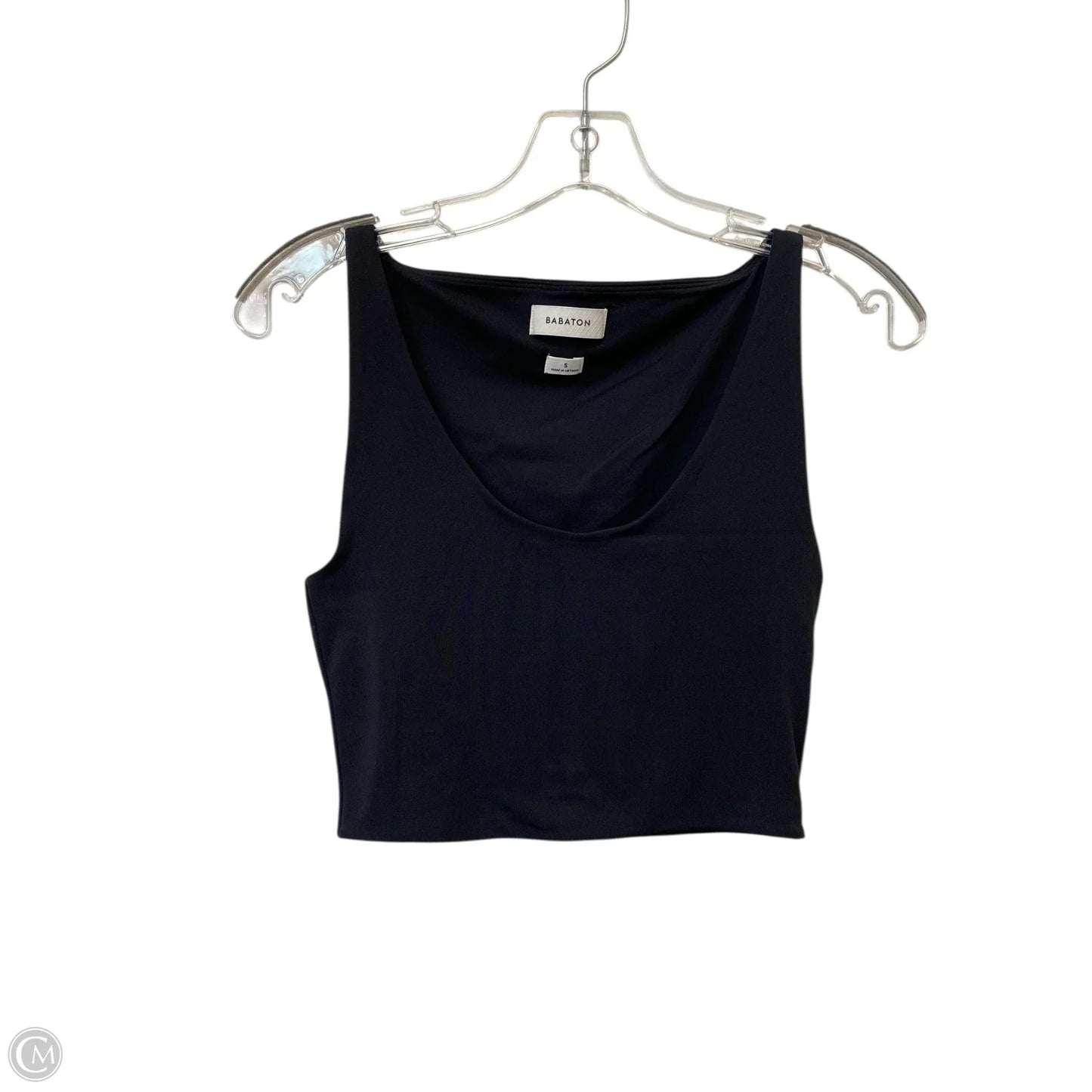 Athletic Tank Top By Babaton In Black, Size: S